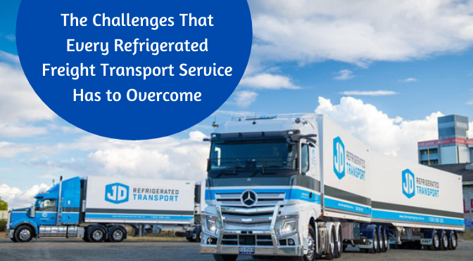 Challenges in refrigerated freight transport services