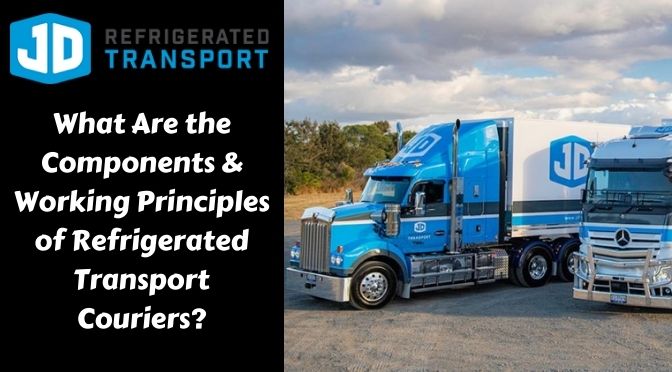 components of refrigerated transport couriers