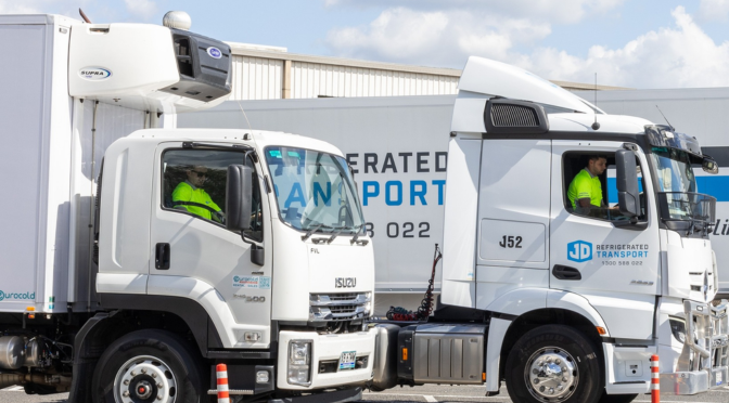 JD Refrigerated Transport temperature controlled delivery