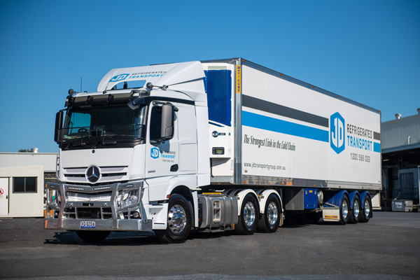 JD Refrigerated Transport about section image